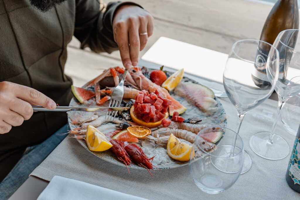 ristorante pesce sul mare